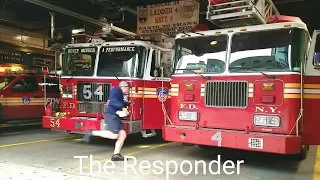 [FDNY] FULL HOUSE TO A FIRE - ENGINE 54, LADDER 4 & BATTALION 9