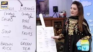 Sehatmand Aur Fit Rehne Ke Liye Mufeed Diet Plan - Dr Ayesha