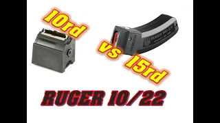 How to ACCURize Ruger 10/22: 10rd vs 15rd Mag