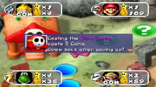 Mario Party 2 - Mystery Land (20 turns, 2 players, Hard CPU, 1 epic fail)