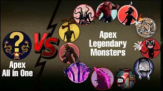 APEX ALL IN ONE Saving Kid from APEX LEGENDARY MONSTERS | Most Thrilling Video