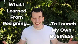 I QUIT My Job Weeks Before COVID To Launch My Business - Here is What I Learned