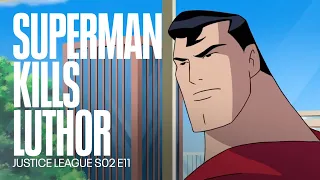 Superman kills Lex Luthor | Justice League