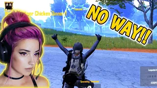 Pro Girl PUBG Player Carries Squad To Chicken Dinner