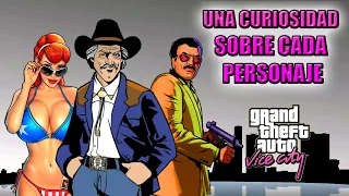 UNA CURIOSIDAD sobre cada PERSONAJE de GTA Vice City (y Stories)