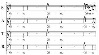 Mozart - Missa Solemnis in C major - KV 337 - 1 Kyrie - Alto