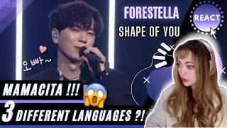 REACTING to FORESTELLA ( 포레스텔라 ) - Shape Of You