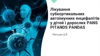 Мальцев Д.В.  Лікування субкортикальних автоімунних енцефалітів у дітей і дорослих PANSPITANDSPANDAS