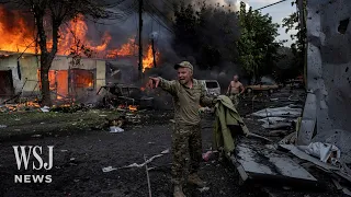 Watch: Russian Attack Hits Market in Eastern Ukraine | WSJ News