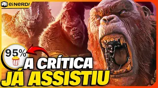 OS CRÍTICOS JÁ VIRAM GODZILLA E KONG: O NOVO IMPERIO - É BOM OU FLOP?