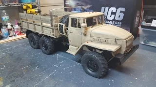 CROSS RC UC6 Ural 6x6 RC Truck Build & Review (Part 4)