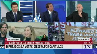 Avanza el debate por la Ley Bases y paquete fiscal. El pase de Esteban Trebucq y Eduardo Feinmann