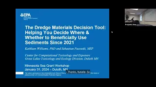 January 31, 2024. U.S. EPA Dredge Materials Decision Tool.