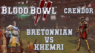 Blood Bowl 2 - Bretonnians (the Sage) vs Khemri (DaNipsu) - Crendor League G3