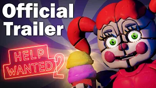 FNAF HELP WANTED 2 IS HERE!!!! (TRAILER REACTION AND ANALYSIS)