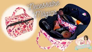 NECESSAIRE MÁGICA PARA MAKE - Magic Pouch.- NECESSAIRE CUBO