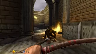 Turok 2 Seeds of Evil Remastered Hardcore bow/melee run. 100% (Port of Aida)