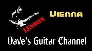 LESSON - Vienna by Billy Joel