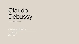Alexander Boldachev | Claude Debussy - Clair de Lune on Harp cover