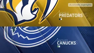 Nashville Predators vs Vancouver Canucks Nov 12, 2019 HIGHLIGHTS HD