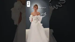 Нежные свадебные платья