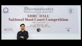 NHRC MOOT DAY 1|DNLU|NLU|COURTROOM|#nlu #mootcourt #court #DNLU