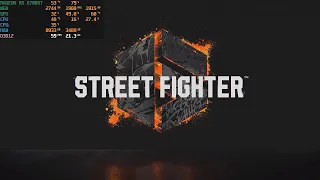 Street Fighter VI PC Gameplay - Radeon RX6700 XT - Benchmark at 1080P