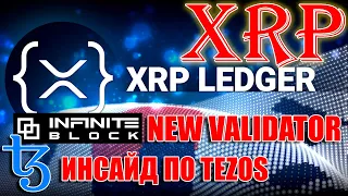 RIPPLE XRP НОВЫЙ ВАЛИДАТОР ИЗ КОРЕИ INFINITE BLOCK! ИНСАЙД ПО МОНЕТЕ TEZOS!