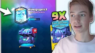 9X Legendäre Königstruhe = Königsgeist? 😎 (Riesen Kisten Opening!)