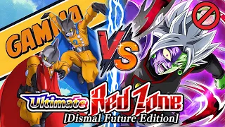 LR GAMMA 1 & GAMMA 2 VS RED ZONE FUSION ZAMASU (NO ITEMS) Dragon Ball Z Dokkan Battle