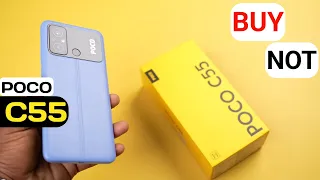 POCO C55 Review - Buy or Not ? Unboxing Style | Price in India | Flipkart Bank Offer |