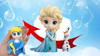 #32 Easy to make Elsa princess chibi with polymer clay|CupTV