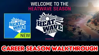 Asphalt 9 HEATWAVE Season - Full Career Season Gameplay Walkthrough & All Possible Tasks Completed