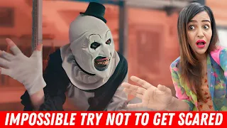 IMPOSSIBLE Try not to get SCARED Challenge