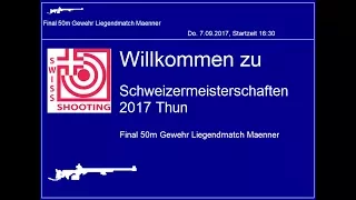 50m Gewehr Männer - Liegendmatch - Final