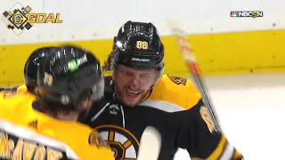 6/7/21  Pastrnak Wastes Little Time Opening The Scoring In Game 5