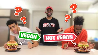 VEGAN VS MEAT FOOD CHALLENGE