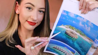 ASMR Luxury Travel Agent Roleplay ☀️ Planning Your Vacation (Soft Spoken)