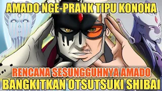 AMADO NGEPRANK TIPU KONOHA❗RENCANA ASLINYA MEMBANGKITKAN OTSUTSUKI SHIBAI❗TEORI BORUTO