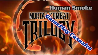 Mortal Kombat Trilogy - GamePlay Casual : Human Smoke  (ver. Original PC 1996)