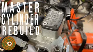 HOW TO: KTM Front Master Cylinder Rebuild. Anyone can do it.