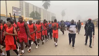 Sport/ Dernier footing de l'année à Abobo. Gendarmes de l'Escadron d'Abobo et population en symbiose