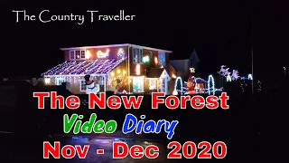 The New Forest Video Diary in November and December 2020  #add3minutes