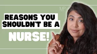 4 Reasons You Shouldn't Become a Nurse| Money and Aesthetics| Latina Registered Nurse| Mayela Perez