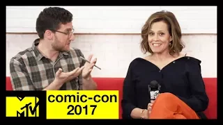 'The Defenders' Cast (Sigourney Weaver, Mike Colter, & More) On Their New Show | Comic-Con 2017