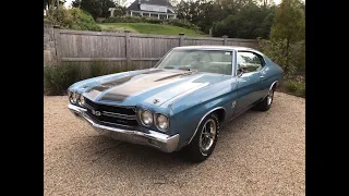 1970 Chevelle SS454 LS6 SURFACES FOR SALE IN CONNECTICUT!!!