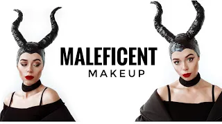 Макияж на Хэллоуин - Трансформация в Малефисенту | Maleficent makeup tutorial