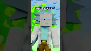 Rick and Morty Loop || Minecraft Animation || #shorts
