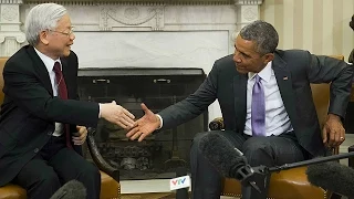 Toàn văn họp báo giữa ông Trọng với ông Obama