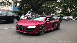 SUPERCARS IN INDIA - 2018 JULY (Bangalore) Aventador, RS6 Avant & more